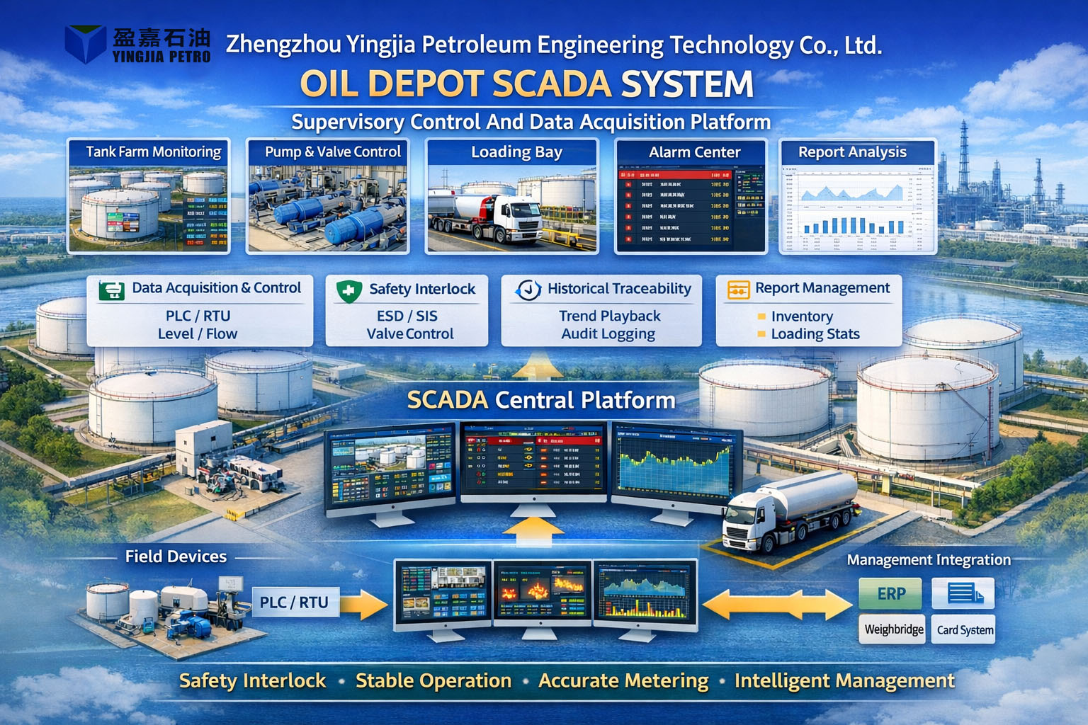 Oil Terminal SCADA System